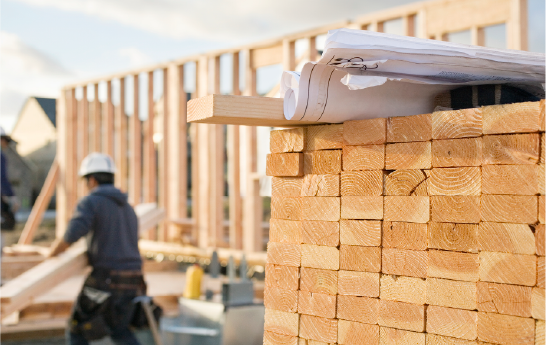 Material  em Madeiras para Construção