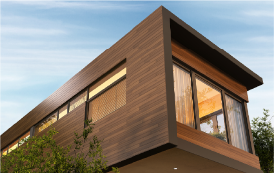 Casa em madeira maciça
